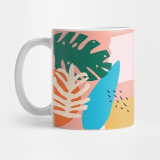 Abstract Plant Art Mug